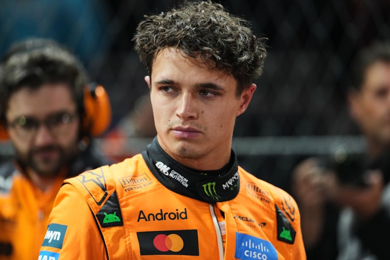 Lando Norris, pilotul echipei McLaren