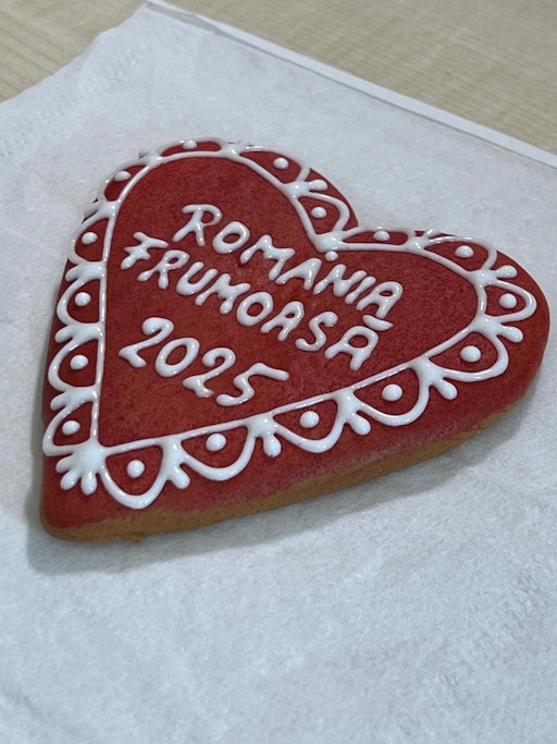 Turta dulce in forma de inima