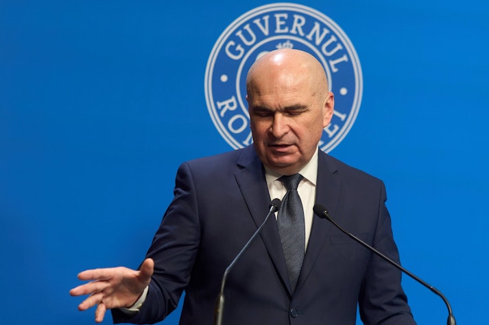 Ilie Bolojan, la pupitru