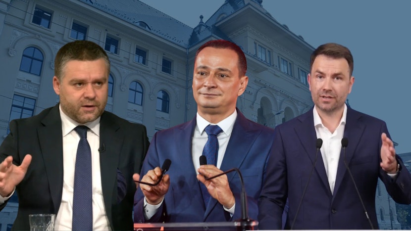 Ciprian Ciucu, Daniel Băluță și Cătălin Drulă