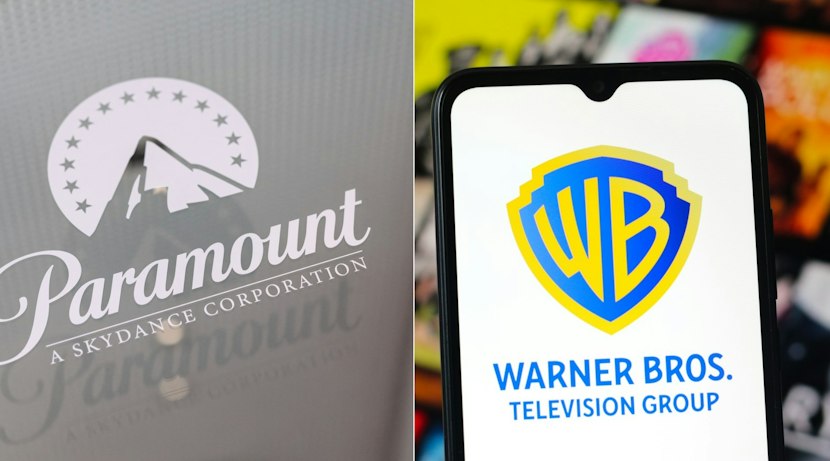 Logourile Paramount si Netflix