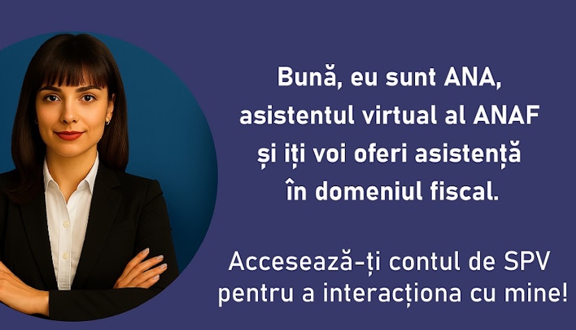 ANA, asistentul virtual al ANAF