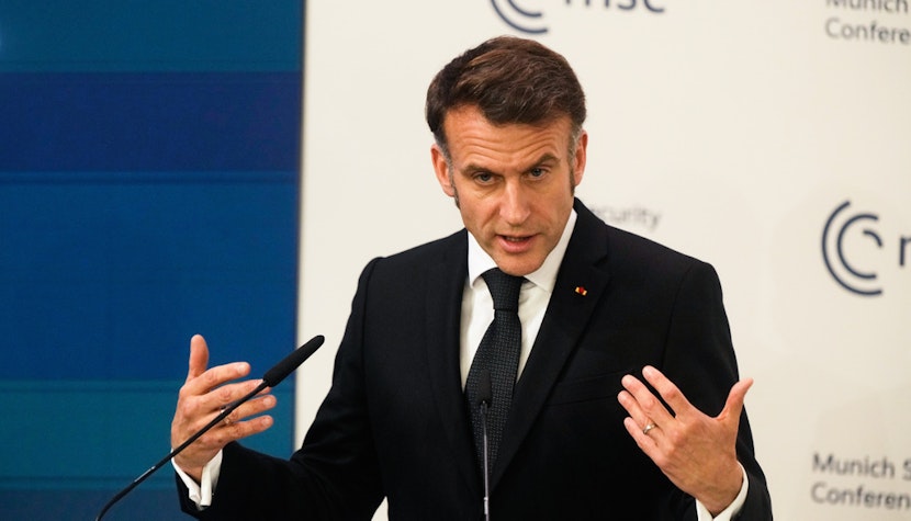 Emmanuel Macron pune accent pe accelerarea Europei de a deveni putere geopolitică Emmanuel Macron, președintele Franței