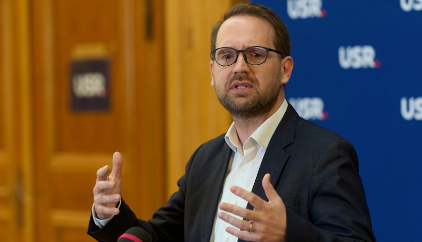 Președintele USR, Dominic Fritz Președintele USR, Dominic Fritz