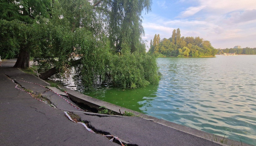 Lacul Herăstrău va fi golit pentru consolidarea malurilor.
