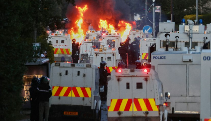 Violente in Belfast Violente in Belfast