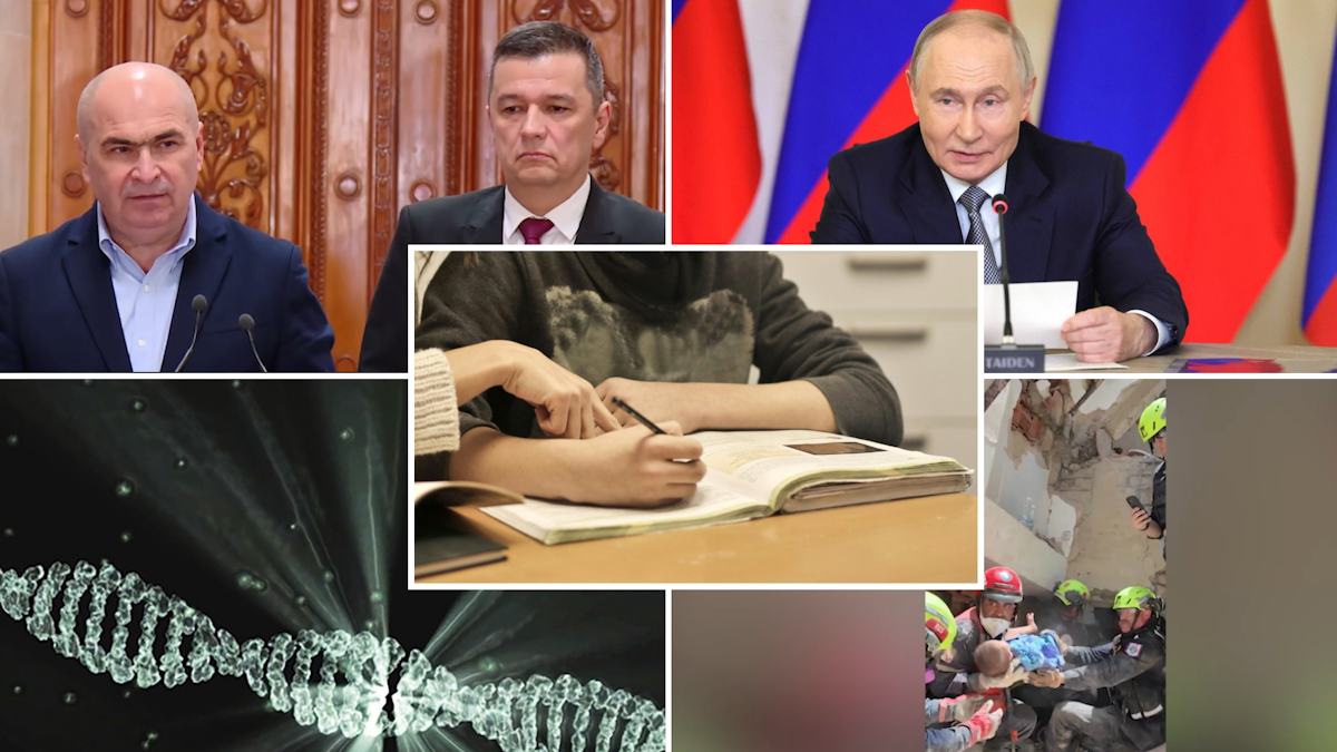 PE SCURT: Azi încep probele scrise ale Bacalaureatului | PSD și PNL nu au voturile necesare | Persoanele sub 50 de ani îmbătrânesc mai repede