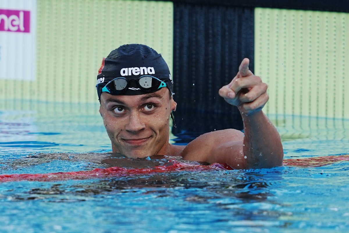 David Popovici cucerește aurul la 200 m liber la Trofeul Settecolli din Roma