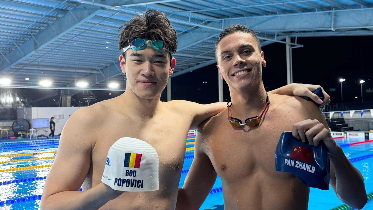 David Popovici se va antrena în România alături de campionul chinez Pan Zhanle