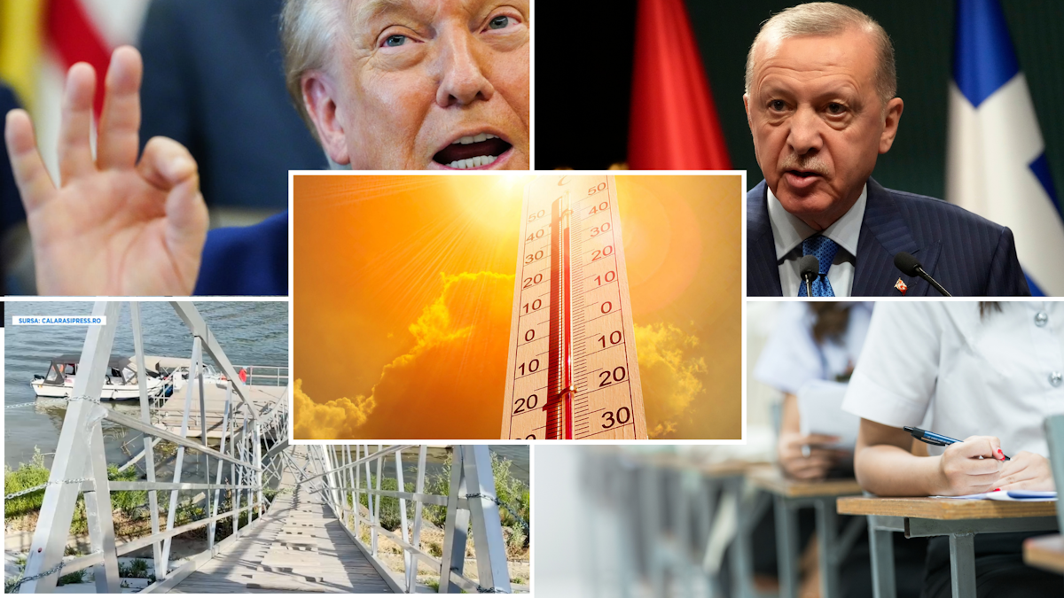 Rezumat 30 iunie 2026: Cod roșu de caniculă, Amânare Bac, Pasarelă prăbușită, Decizii Curtea Supremă SUA