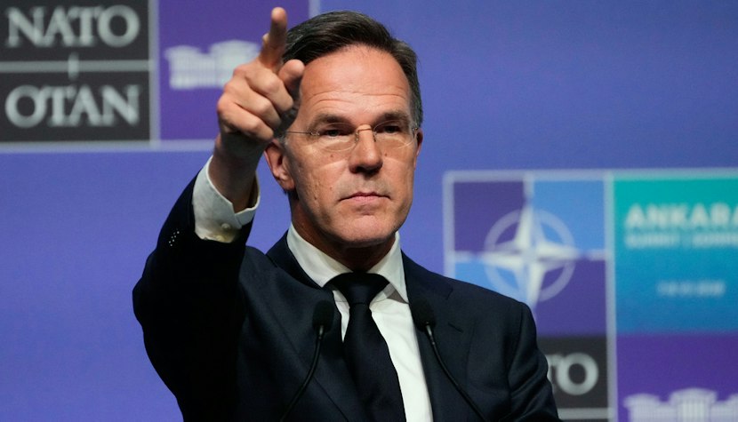 Mark Rutte, secretarul general al NATO Mark Rutte, secretarul general al NATO