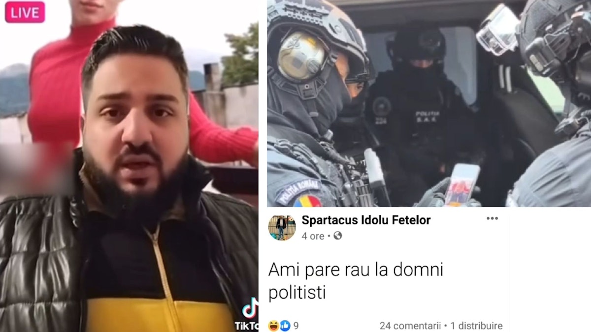 Bărbat din București reținut după amenințări cu moartea pe TikTok