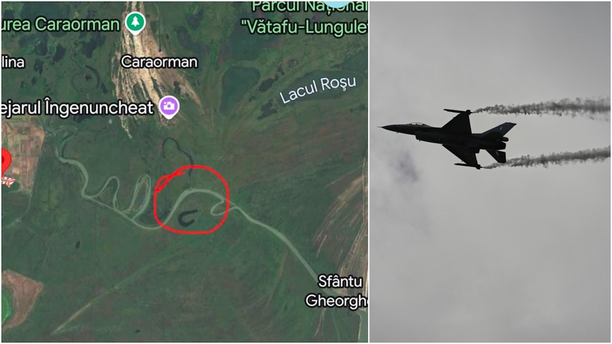 Timpul de reacție al piloților români în doborârea dronei de la Sfântu Gheorghe