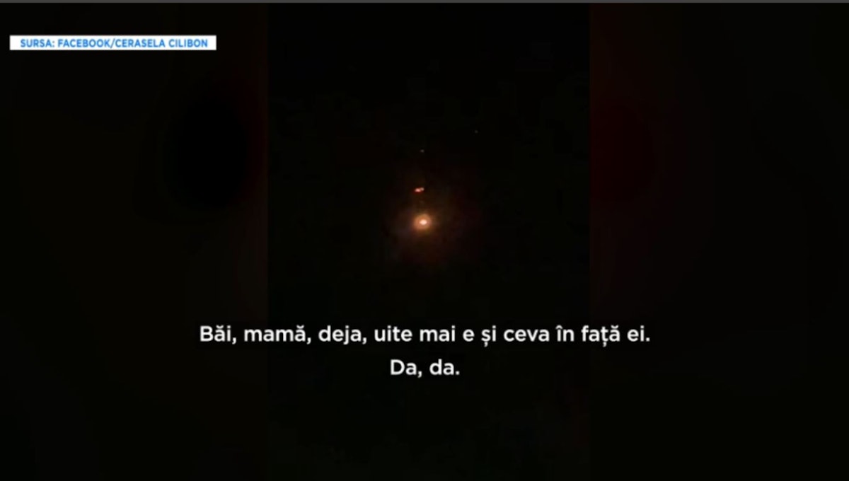 Dronă din Tulcea urmărită de avion într-un incident surprins de localnici