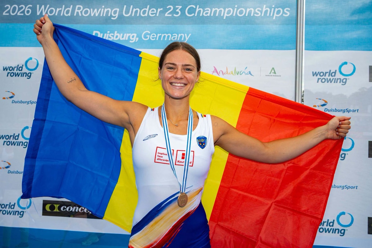 România câștigă patru medalii la Campionatul Mondial de canotaj U23
