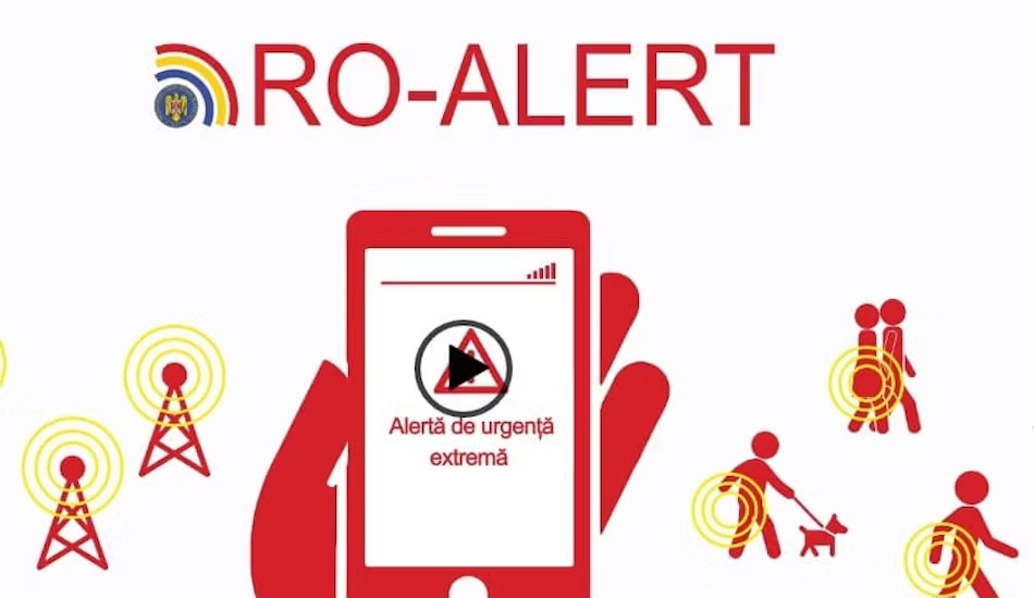 Mesaj Ro-Alert emis în Tulcea pentru o țintă aeriană neidentificată