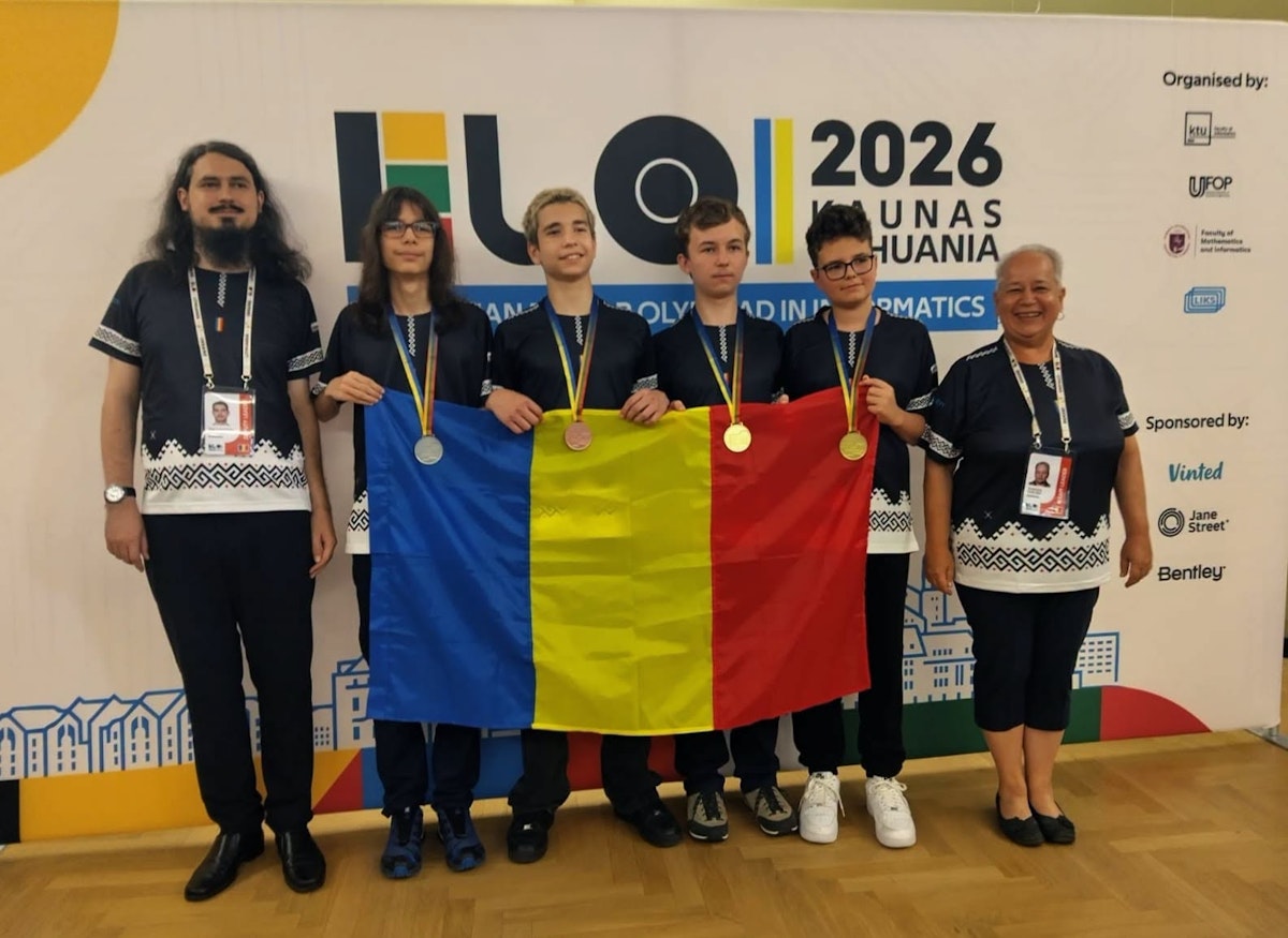 România, pe primul loc în Europa la Olimpiada Europeană de Informatică pentru Juniori