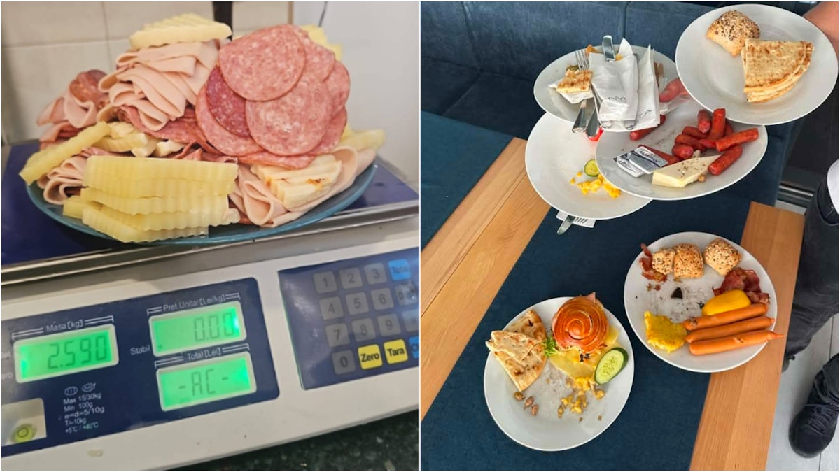 Turiștii all-inclusive iau peste 2,6 kg mâncare acasă, riscând sănătatea