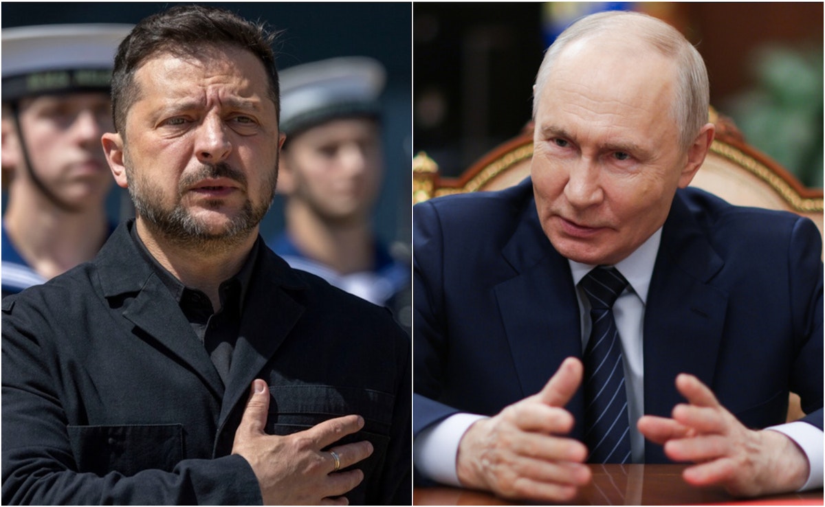 Volodimir Zelenski este dispus la întâlniri cu Vladimir Putin pentru negocieri de pace