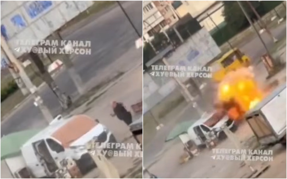 Ucraina acuză Rusia de crime de război după atacul unei drone asupra unui civil
