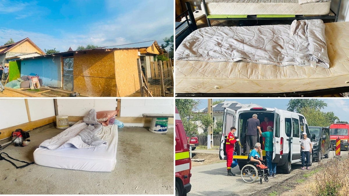Azil ilegal descoperit în Olt: 27 de persoane vulnerabile găzduite în condiții improprii