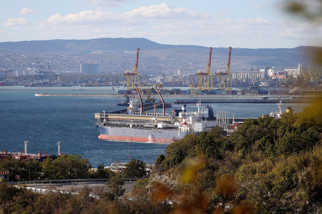 Dronă atacă a doua navă grecească lângă portul Novorosiisk