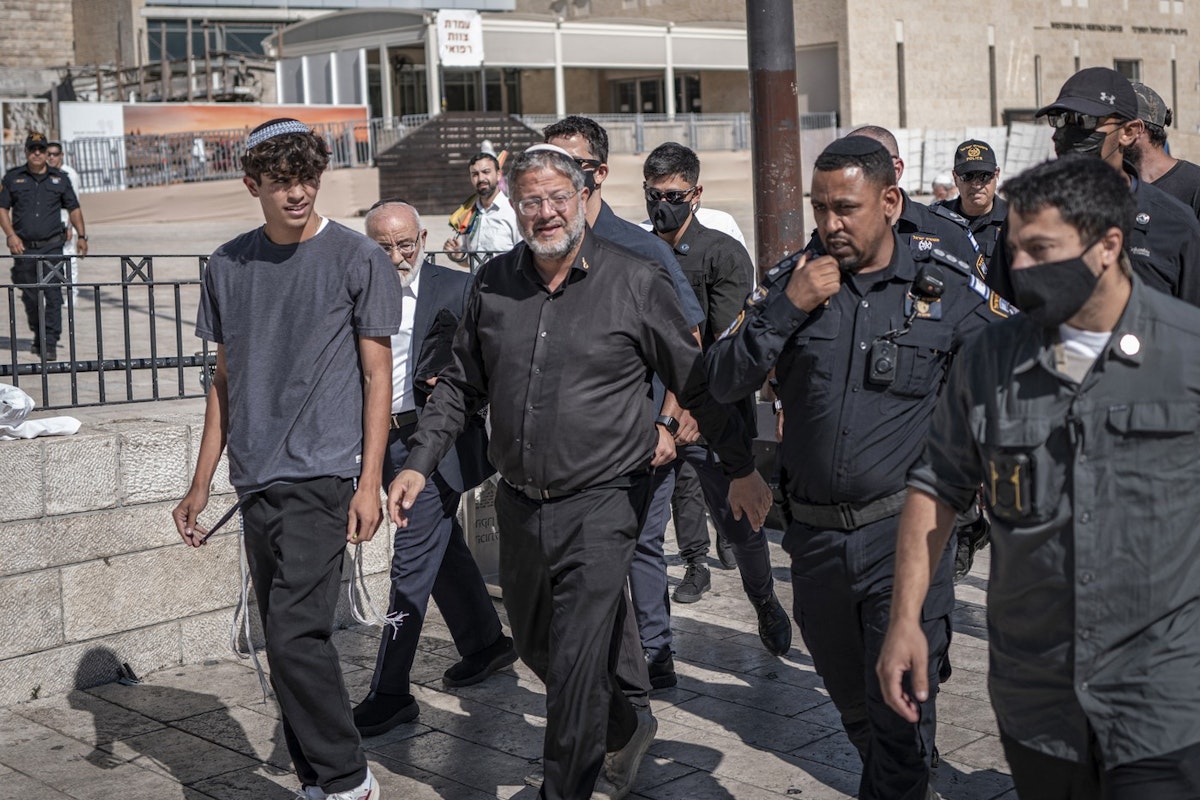 Ministrul israelian al Securității Naționale a arătat locul unde „teroriștii trebuie să fie spânzurați”
