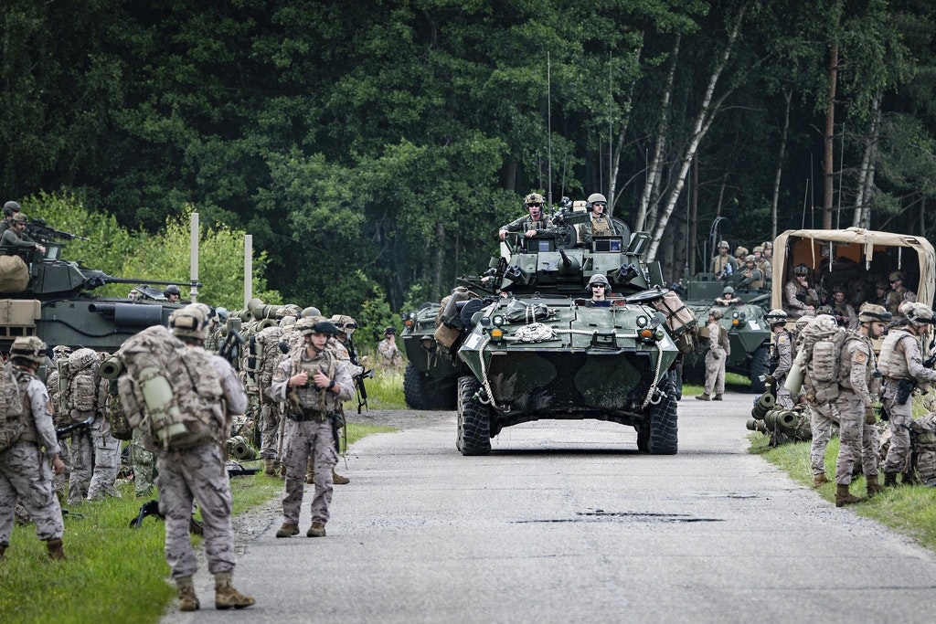 Militari din SUA, Marea Britanie și Franța consolidează frontiera estică a Poloniei