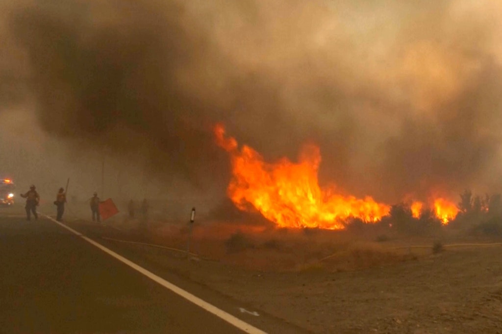 Incendiu major în statul american Nevada, peste 90.000 de evacuări