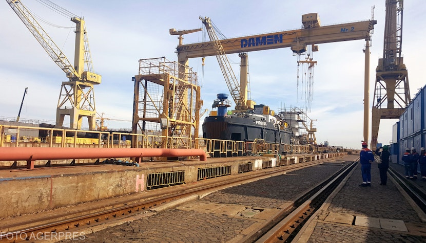 Șantierul Naval Damen Mangalia rămâne fără cumpărător