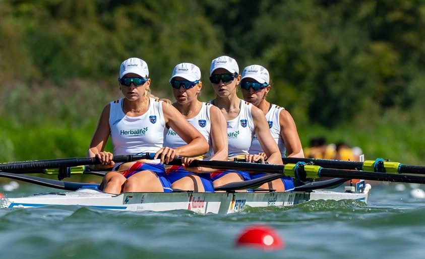 România fără medalii în finalele de canotaj, echipajele aproape de podium