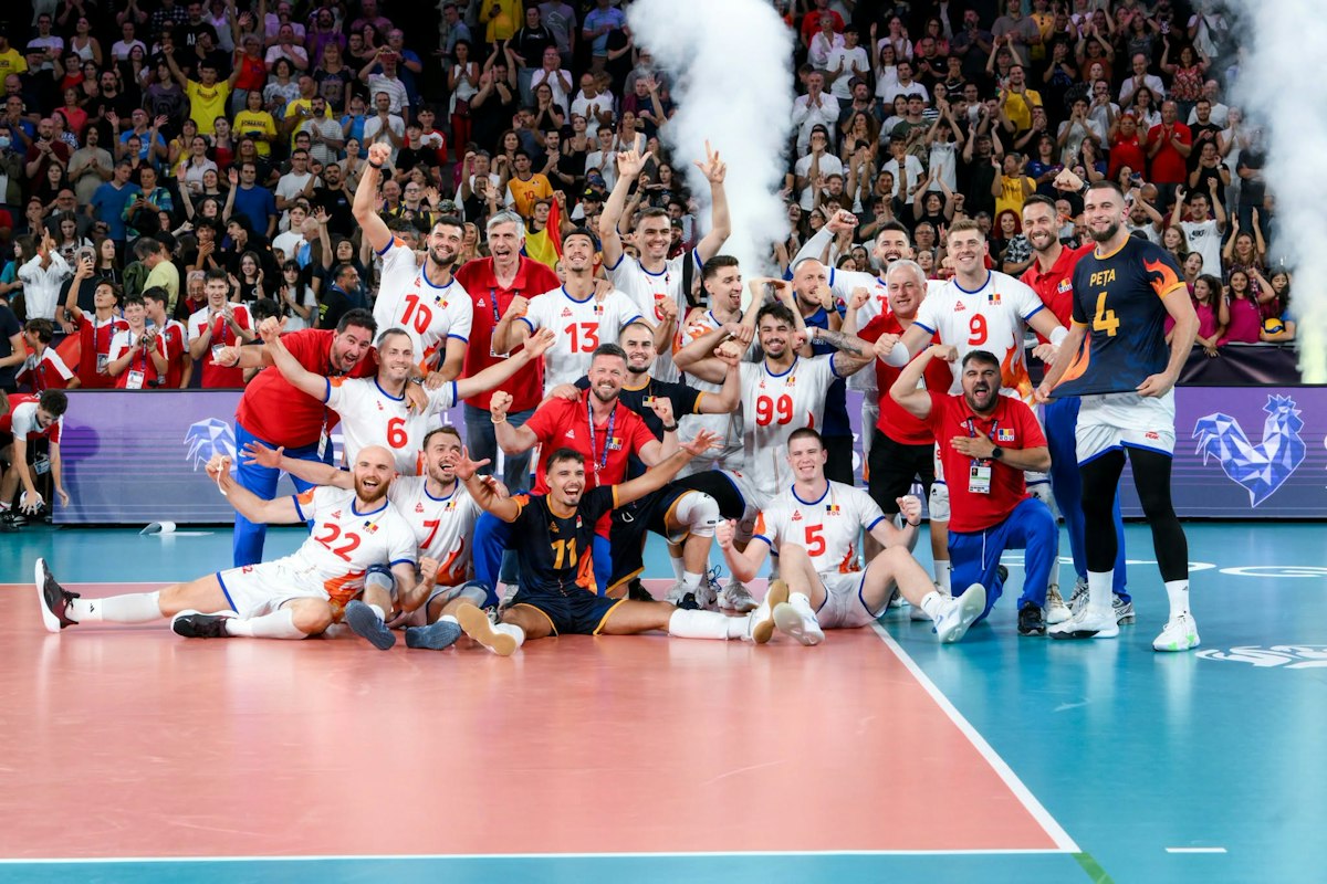România întâlnește Ucraina în optimile Campionatului European de volei 2026