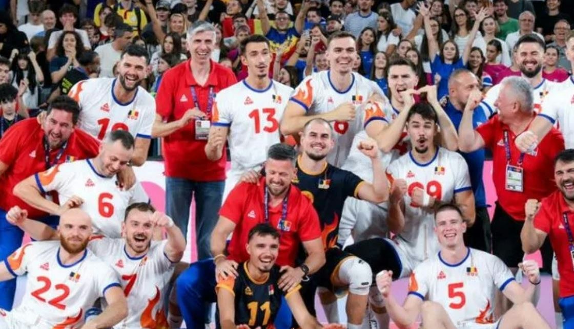 România întâlnește Franța în sferturile EuroVolley 2026