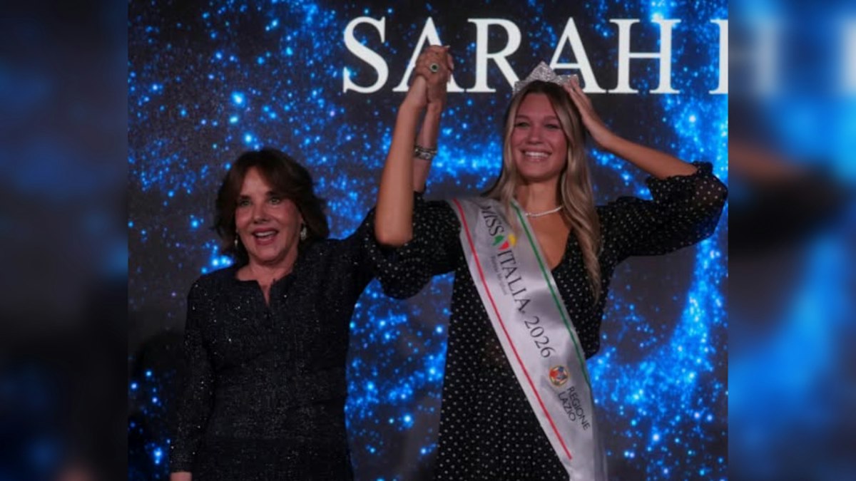 Românca Sarah Rizea, Miss Italia 2026, visând la Jocurile Olimpice