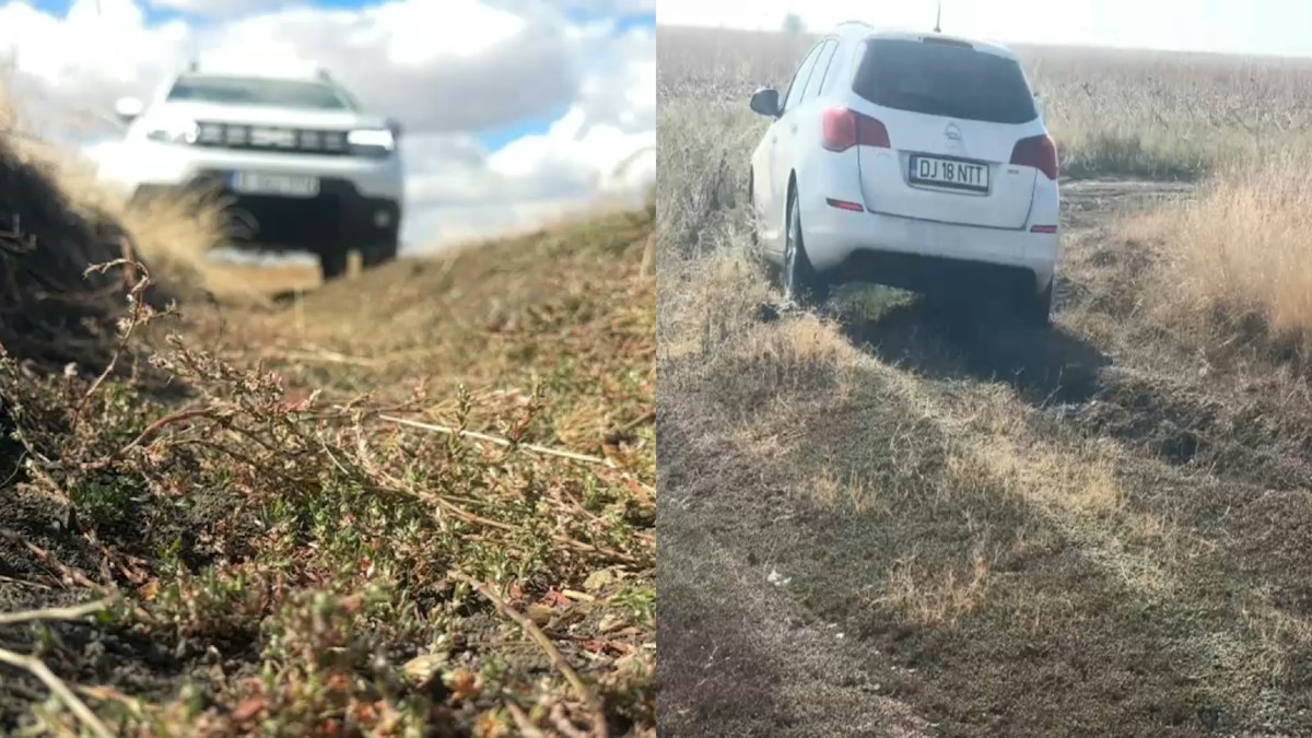 Drum județean ca în Evul Mediu: 5 km cu pământ și gropi între Dolj și Mehedinți