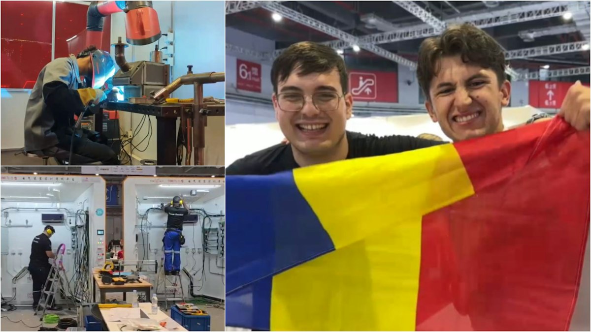 Un român, câștigător la competiția mondială a meseriilor, Worldskills Shanghai. Euronews România a vorbit cu el, în China