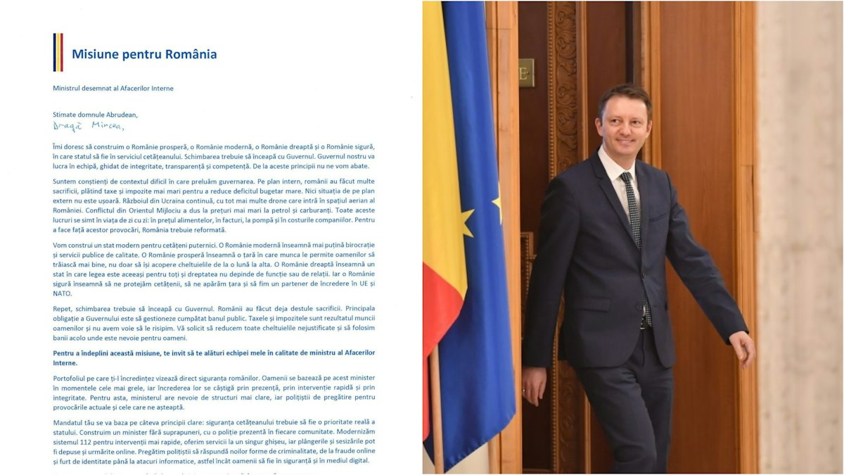 „Scrisoare de misiune” trimisă de Siegfried Mureșan fiecărui ministru pe care îl propune în guvernul său