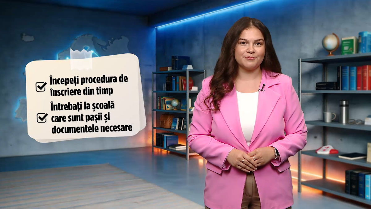 Românii din diaspora pot înscrie copiii la școală în UE în condiții egale cu localnicii