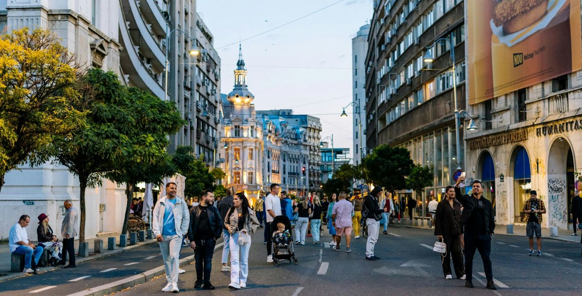„Străzi deschise” aduce evenimente culturale în centrul Bucureștiului