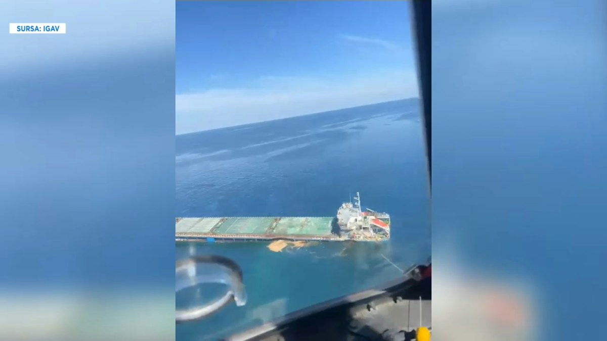 Continuă căutările marinarului dispărut după atacul cu drone în Marea Neagră