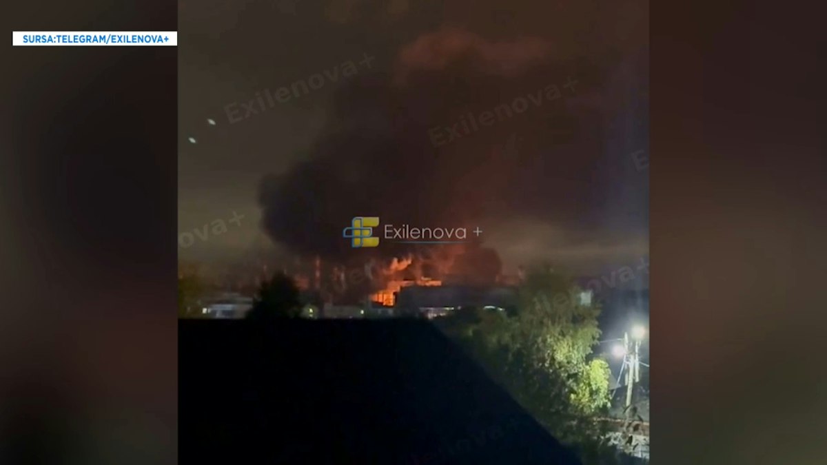 Ucrainenii au atacat Moscova cu sute de drone. A fost bombardat un important nod industrial