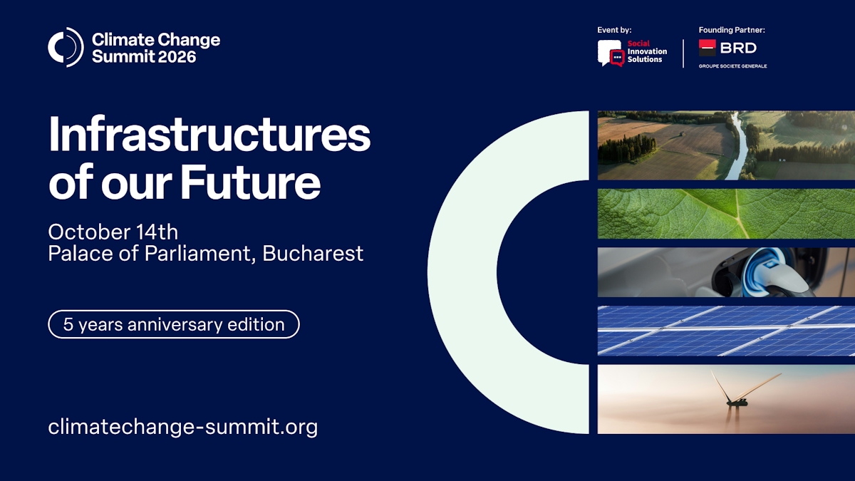 Summit internațional despre schimbările climatice la București în octombrie