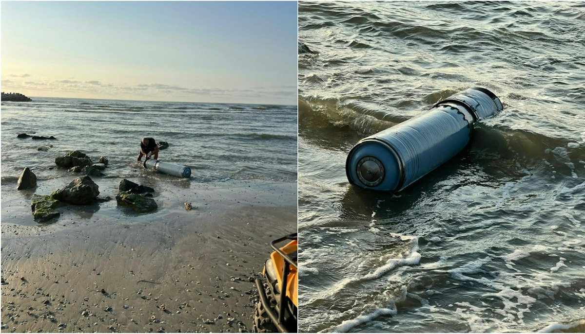 Resturi de dronă găsite pe plajele din Eforie și Vama Veche