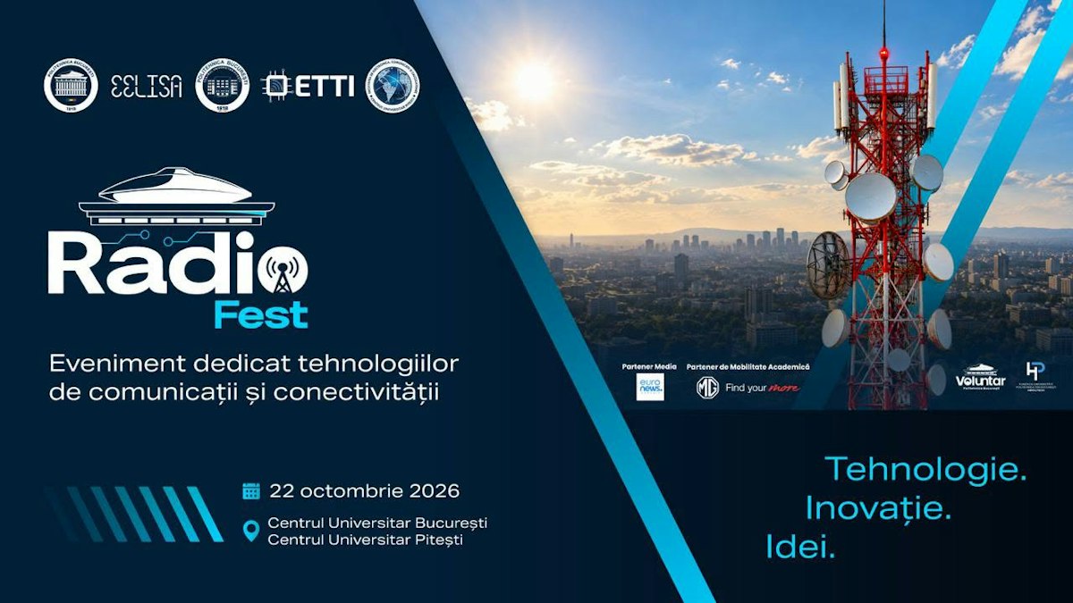 RadioFest 2026 - eveniment dedicat tehnologiilor de comunicații și impactului acestora