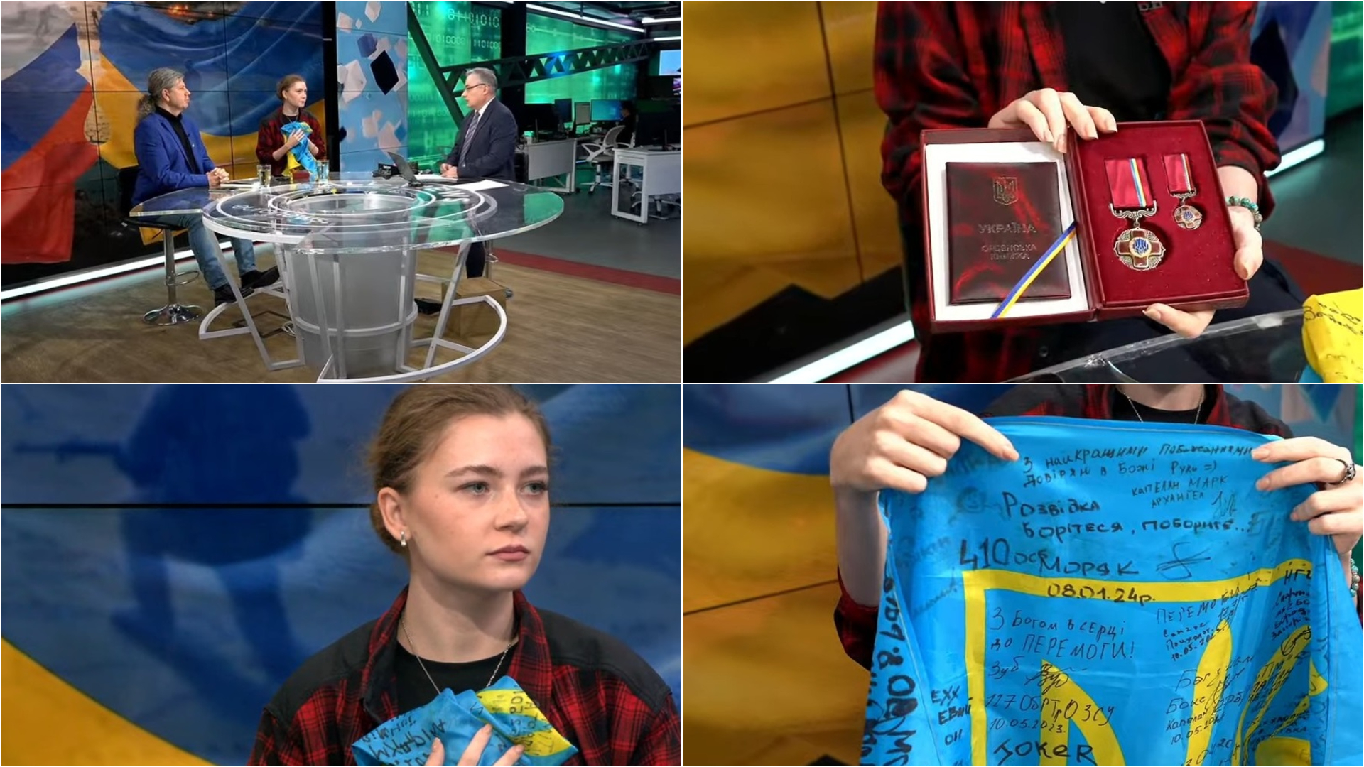 Corespondentă de război de la 17 ani, decorată de Zelenski și ...