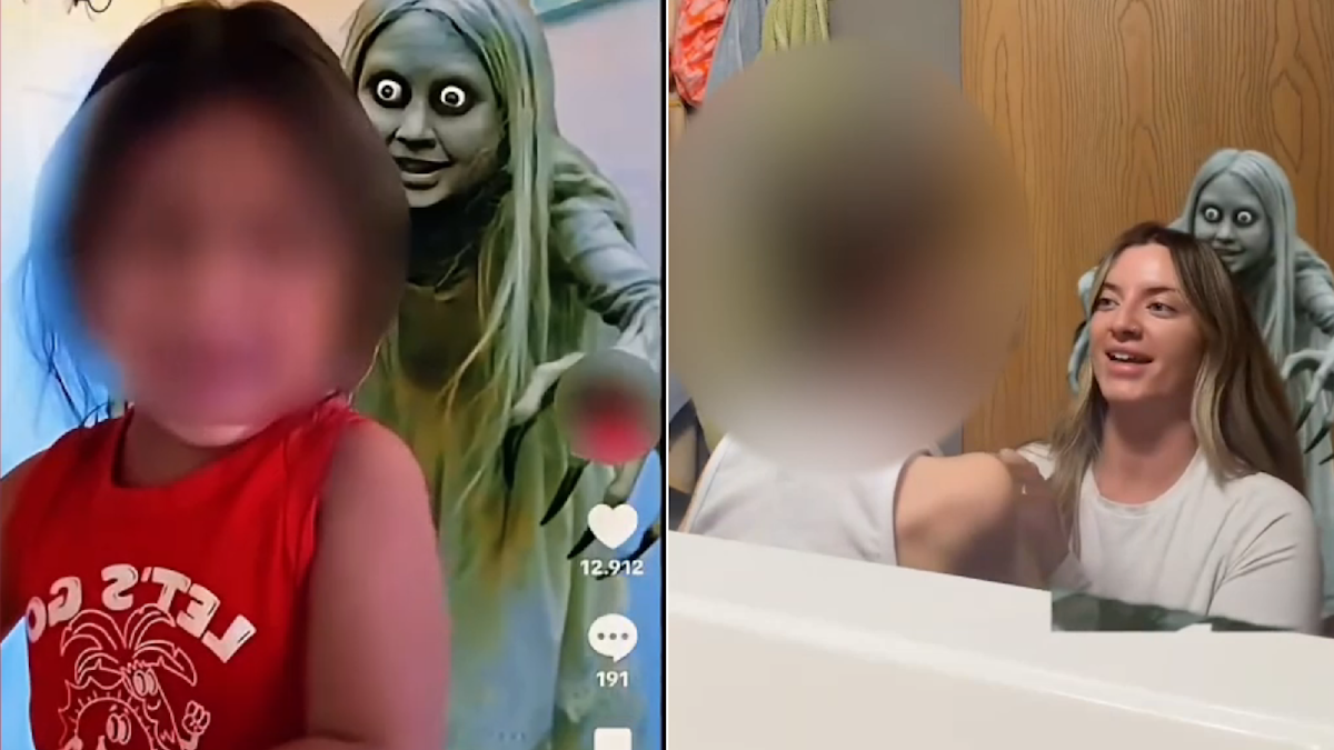 Provocarea „Ghost Prank” de pe TikTok, un abuz emoțional asupra copiilor, avertizează Poliția Română