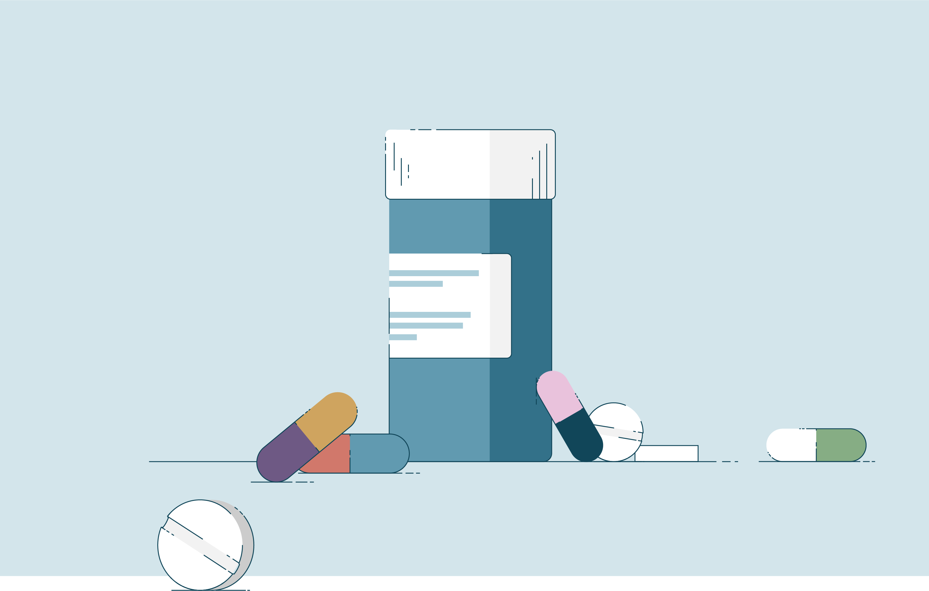 Een illustratie van medicijnen