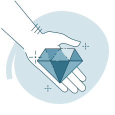 Afbeelding van diamant