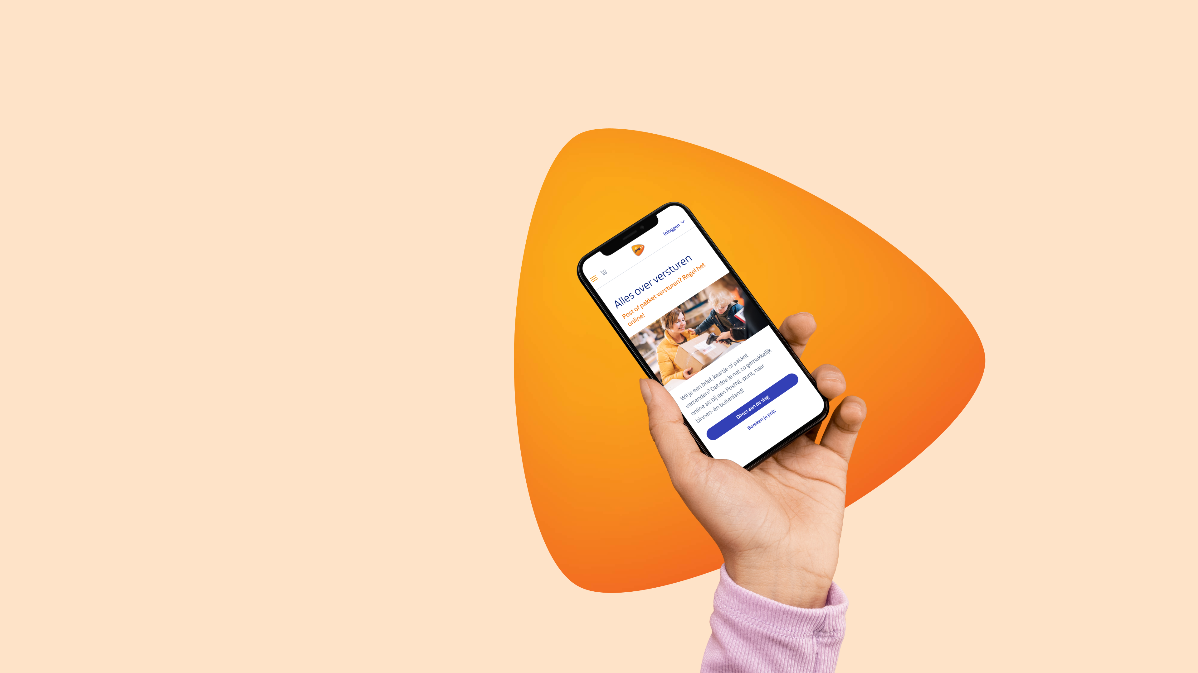 PostNL Online versturen app