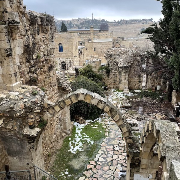Ruins in Jerusalem